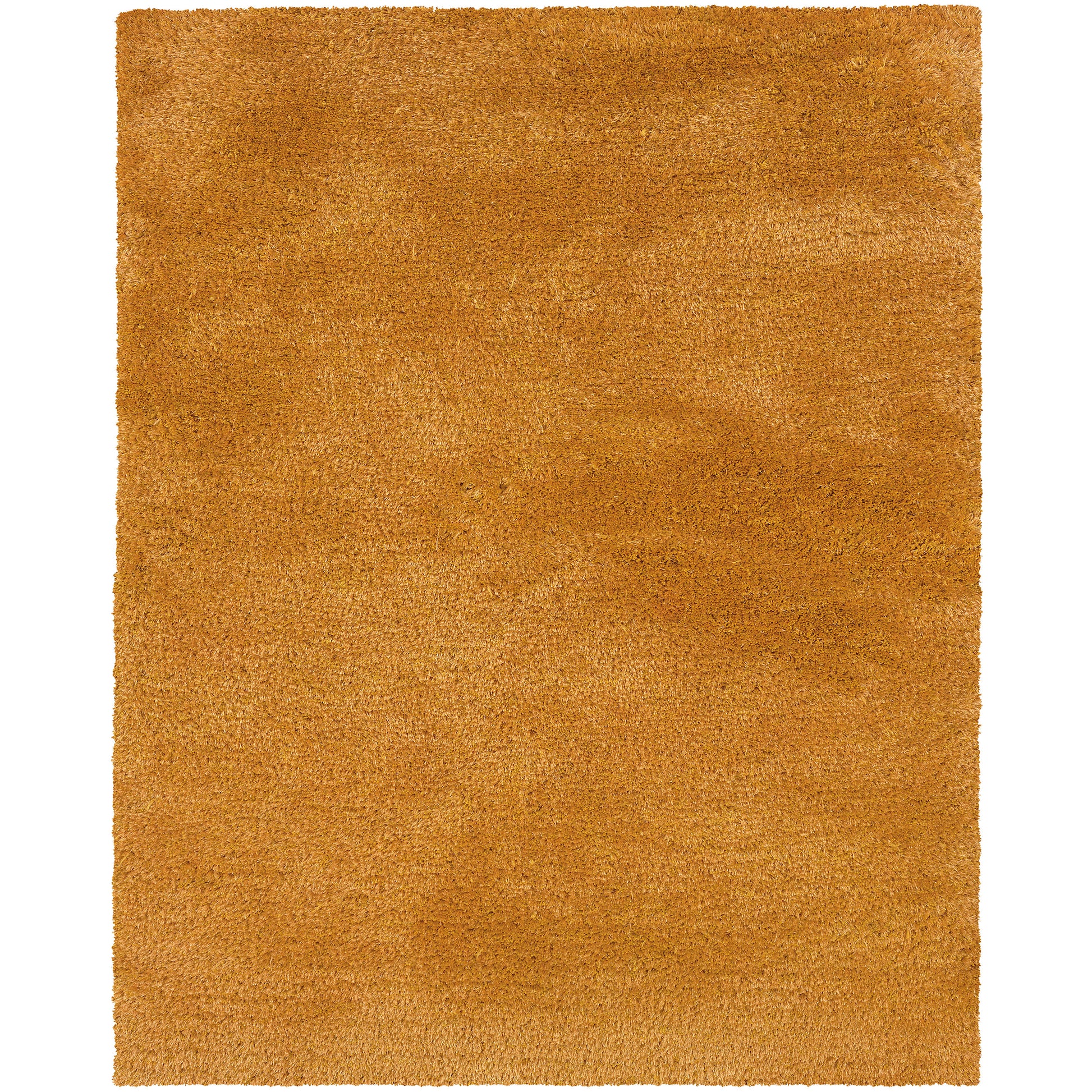 Cosmo 81107 Gold Shag Rug
