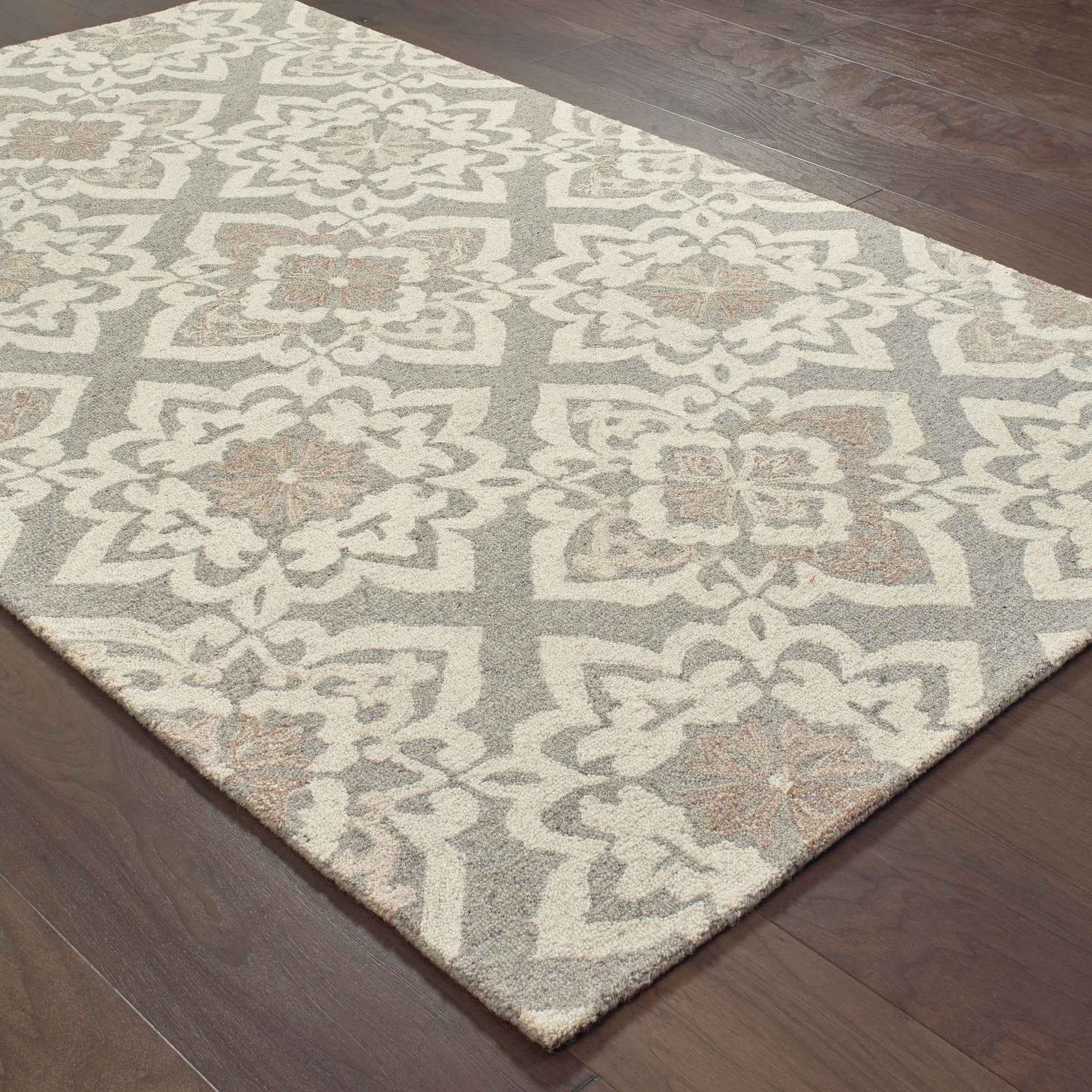 Craft 93004 Grey Lattice Rug