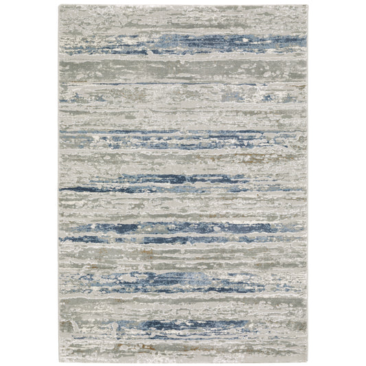 Easton 012E3 Beige Stripe Rug