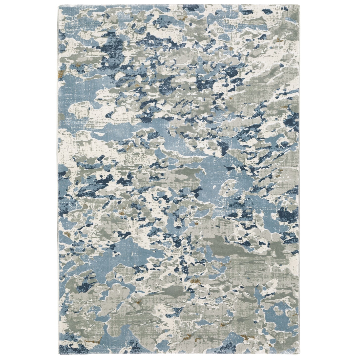 Easton 3317E Grey Abstract Rug