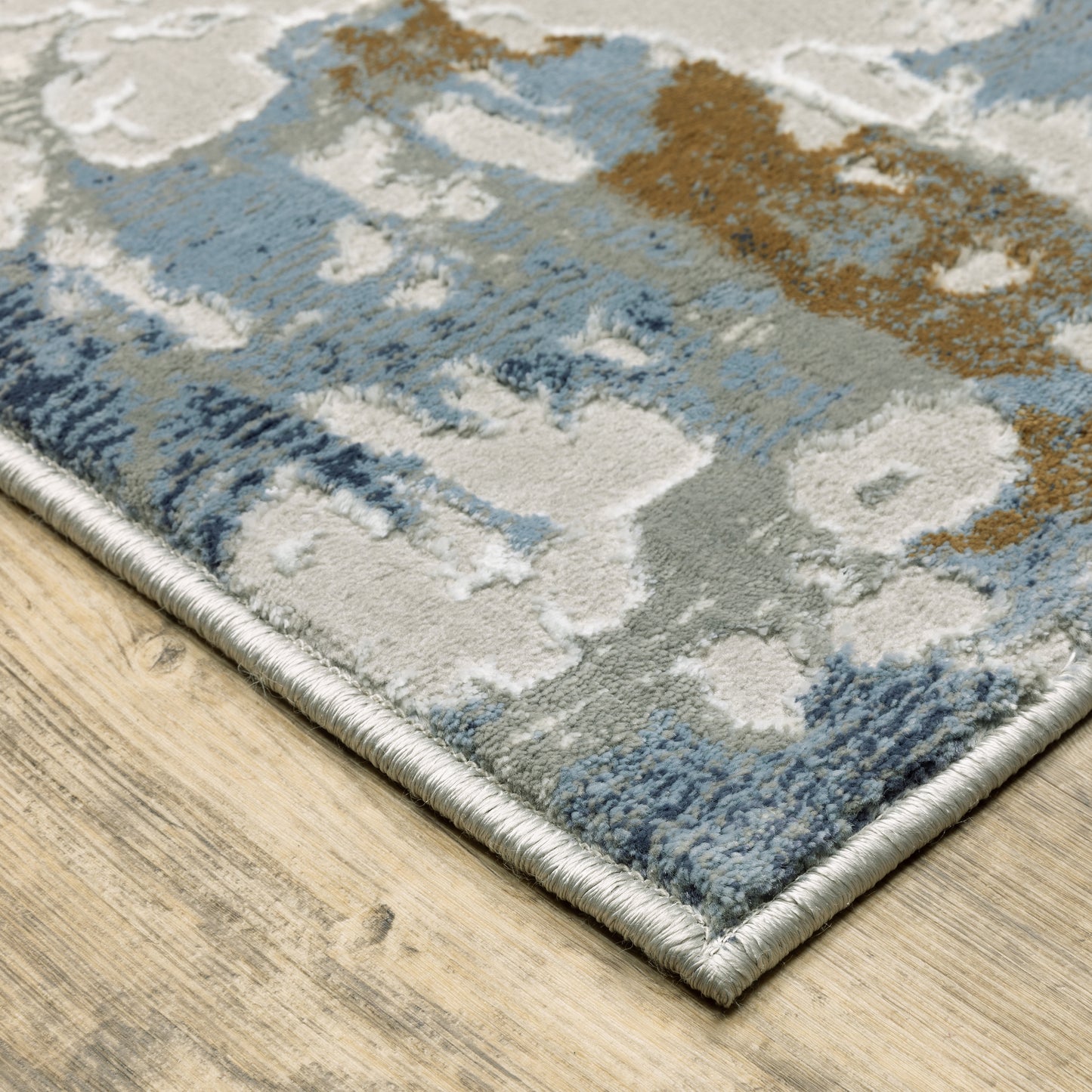 Easton 4518X Grey Abstract Rug