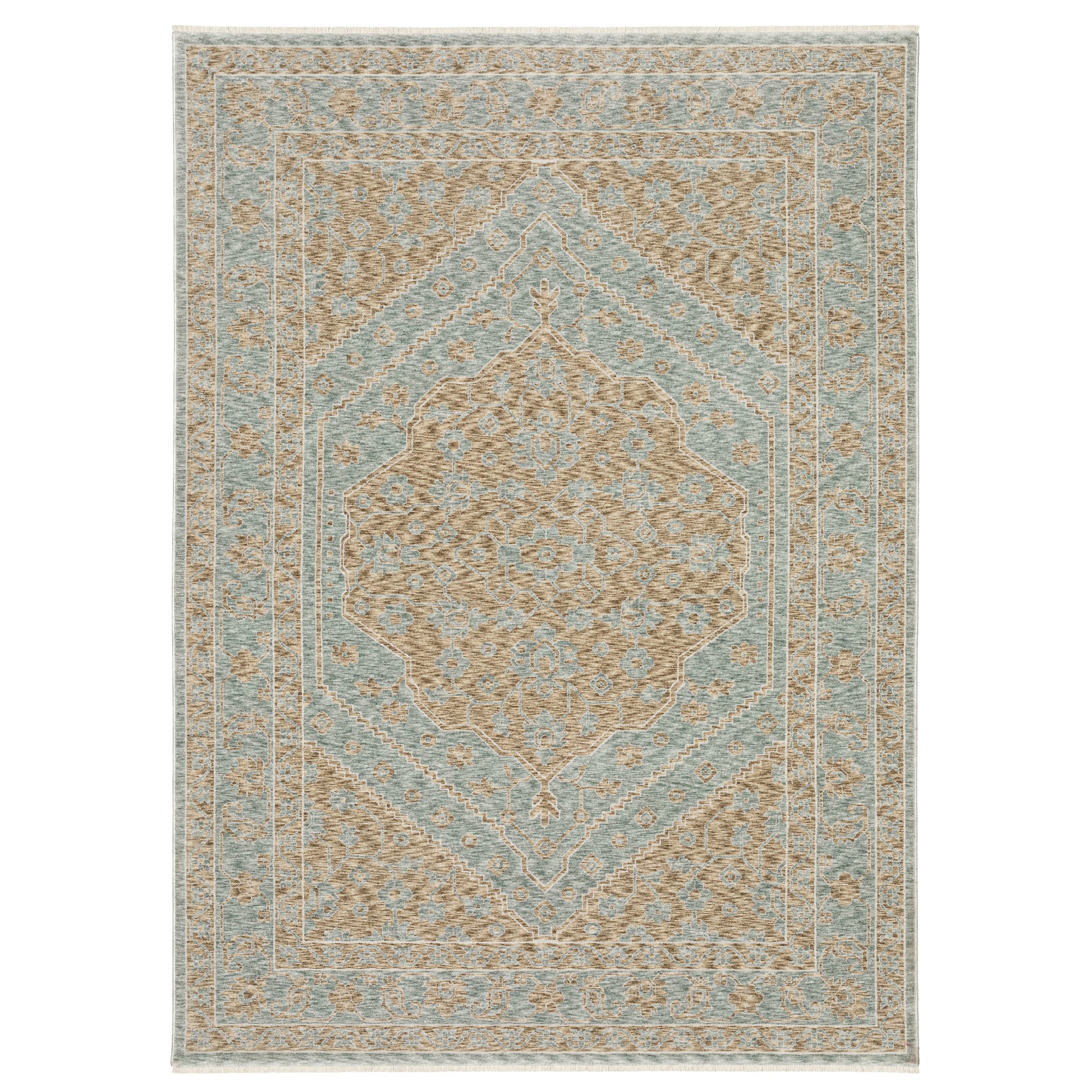 Echo ECH03 Beige Medallion Rug