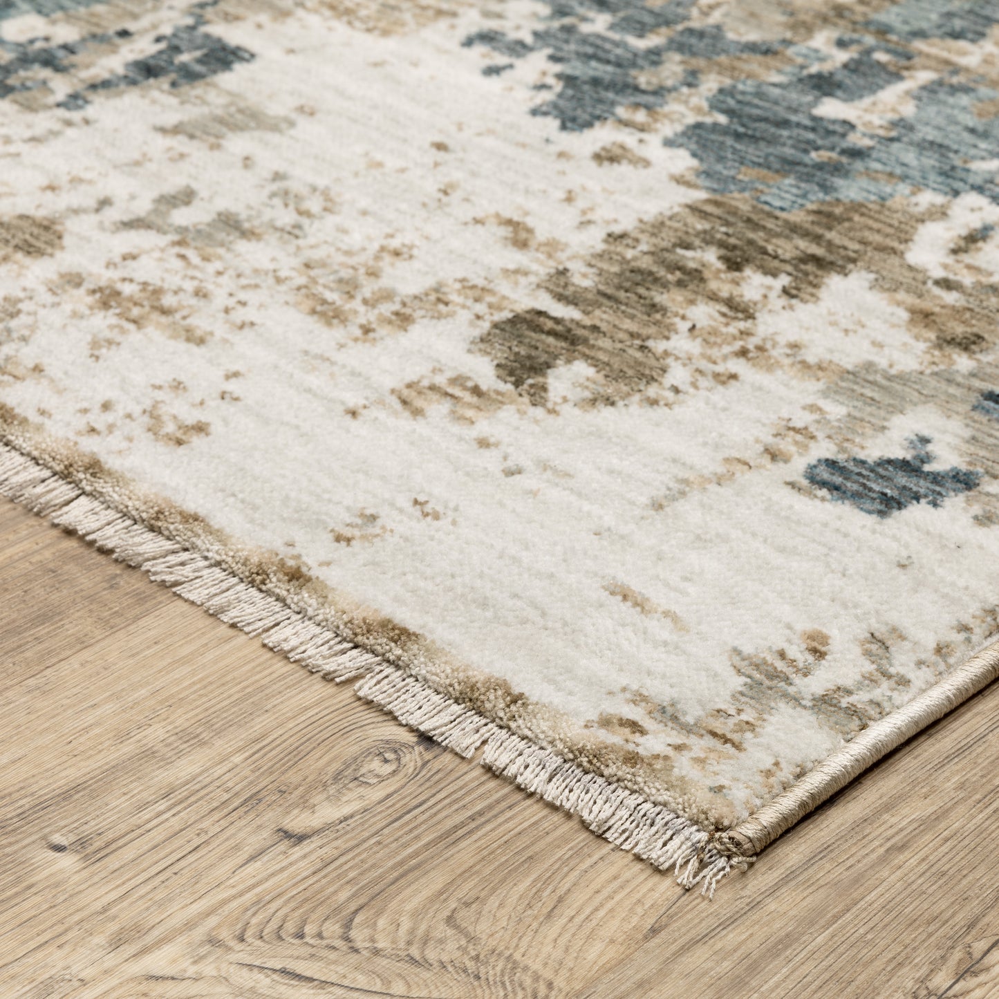 Echo ECH11 Beige Abstract Rug