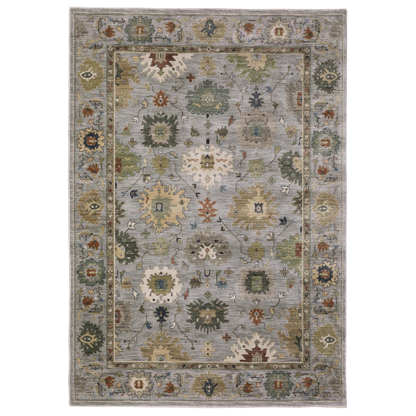 Eliana ELI03 Blue Oriental Rug