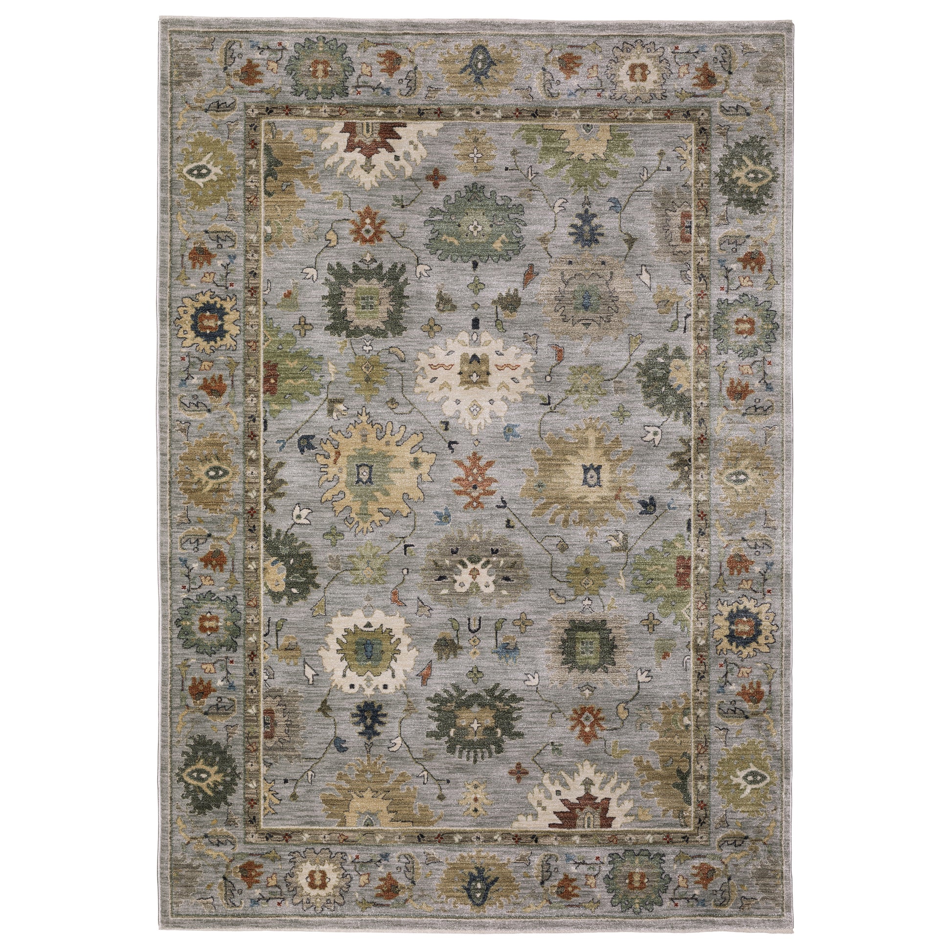 Eliana ELI03 Blue Oriental Rug