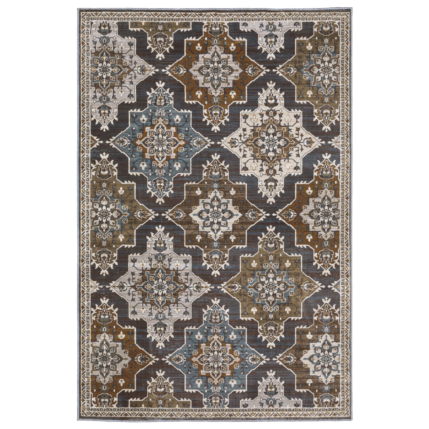 Ellington ELL07 Blue Oriental Rug