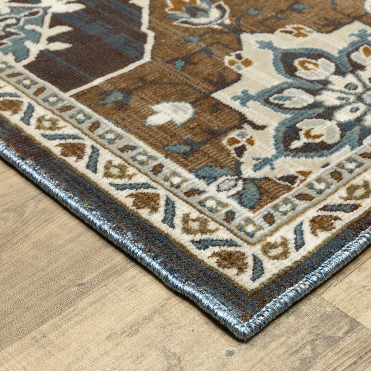 Ellington ELL07 Blue Oriental Rug