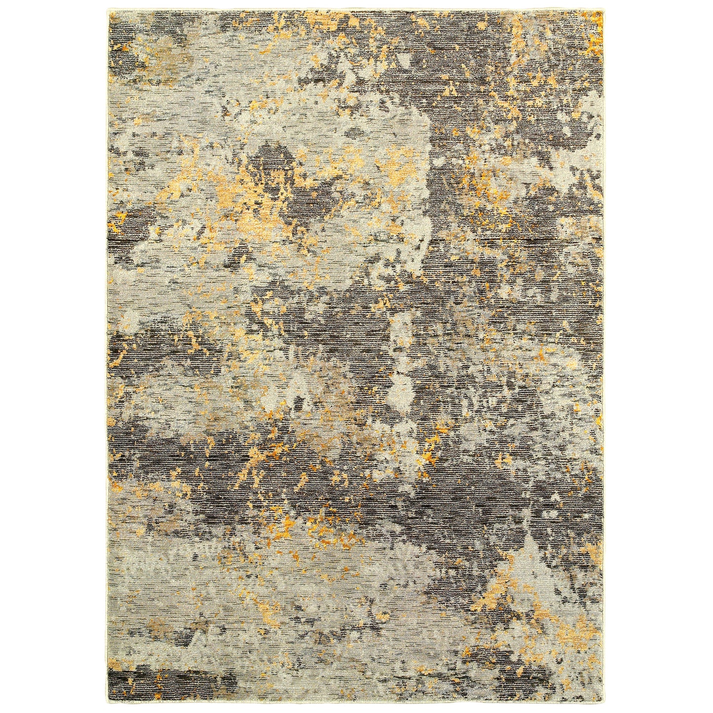 Evolution 8025B Grey Abstract Rug