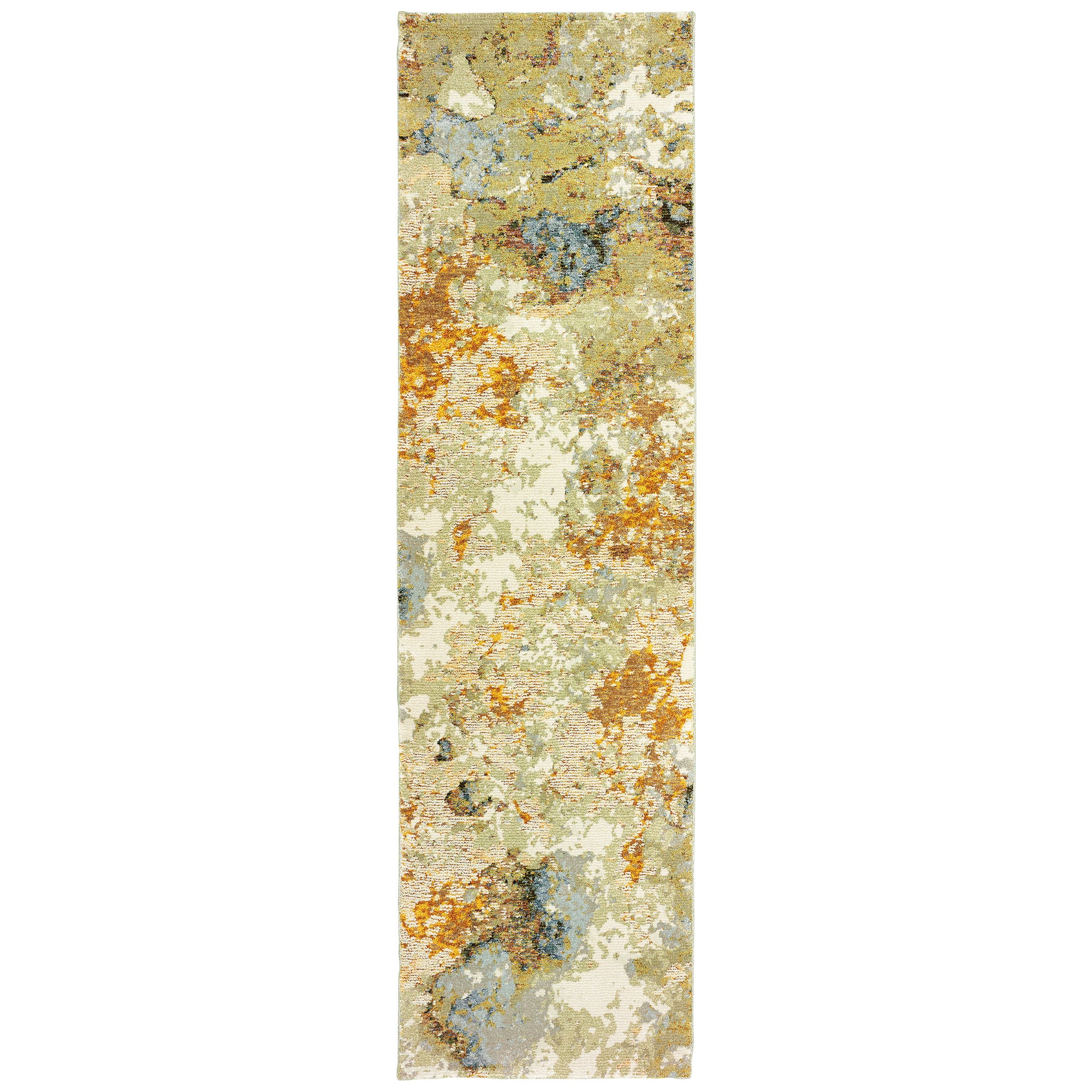 Evolution 8031B Gold Abstract Rug