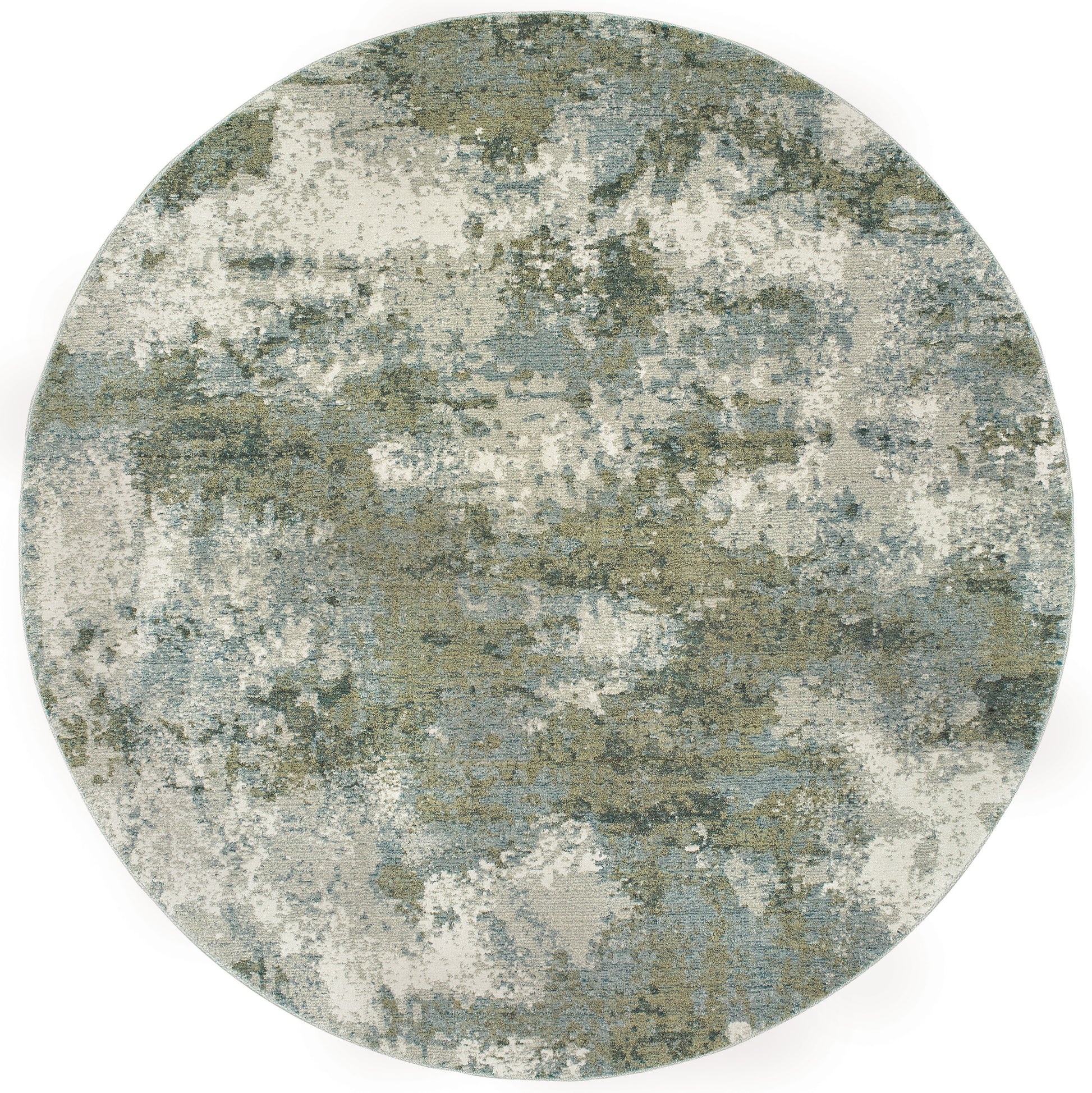 Evolution 8039E Blue Abstract Rug