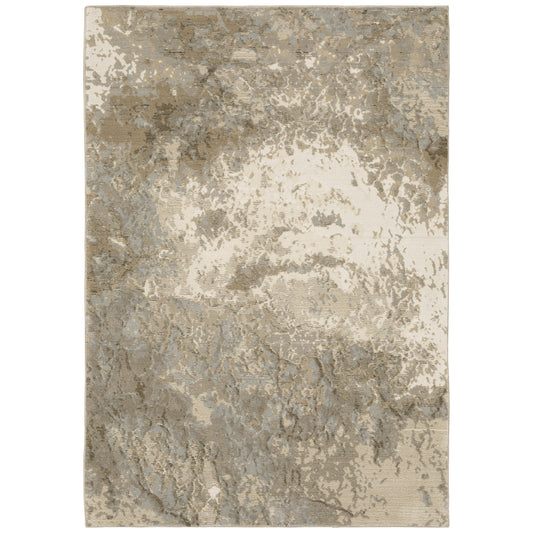 Evolution 0960A Beige Abstract Rug