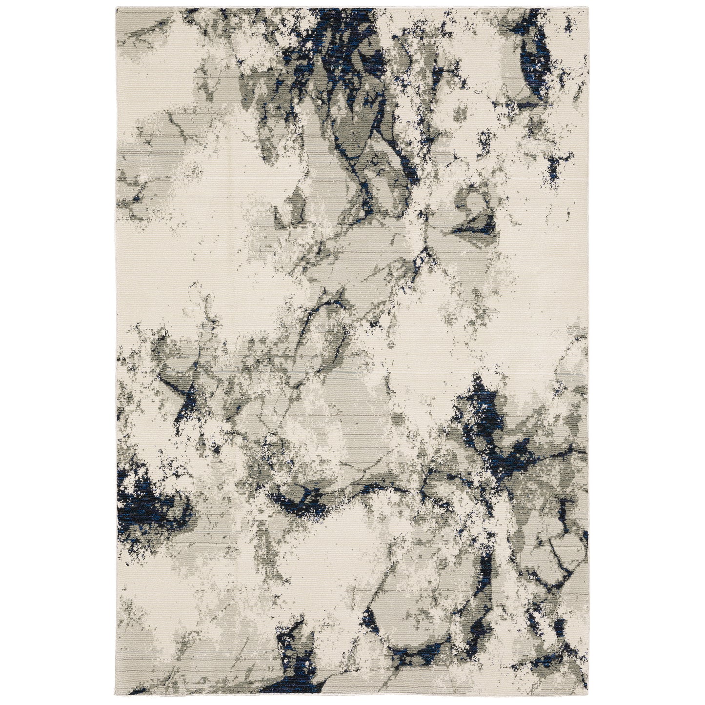 Evolution 0978A Ivory Abstract Rug