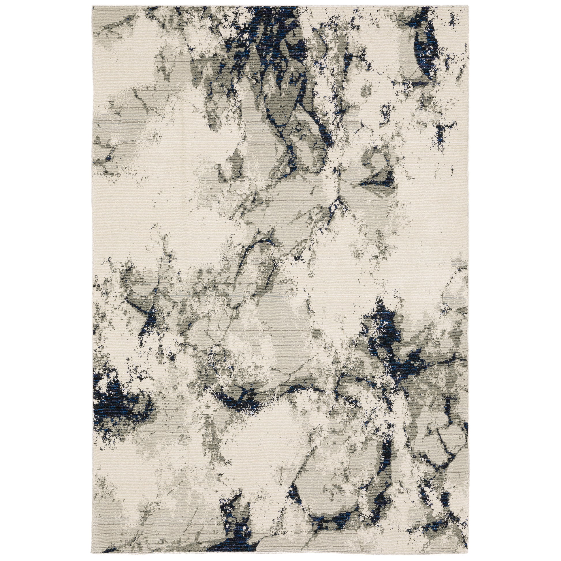 Evolution 0978A Ivory Abstract Rug