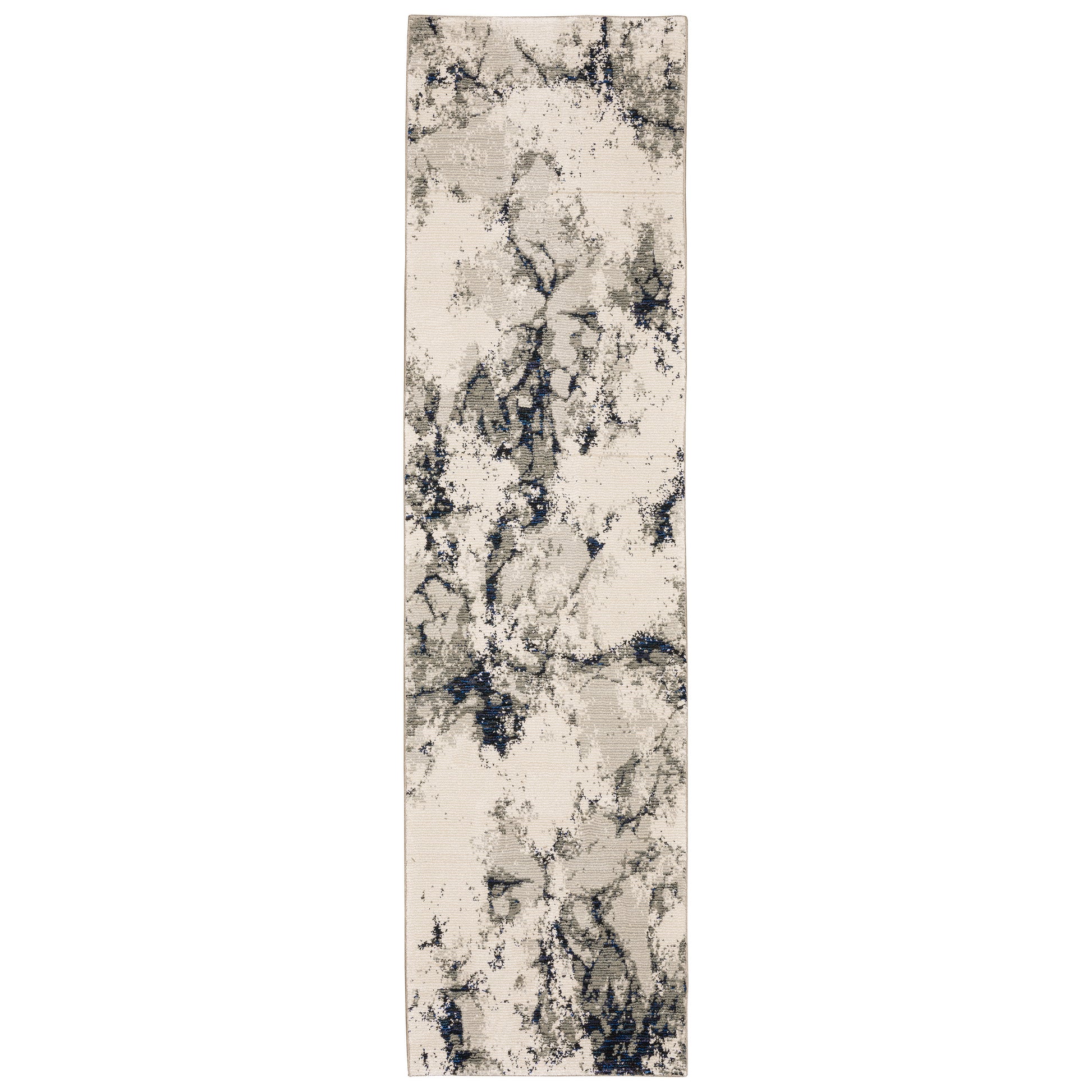 Evolution 0978A Ivory Abstract Rug