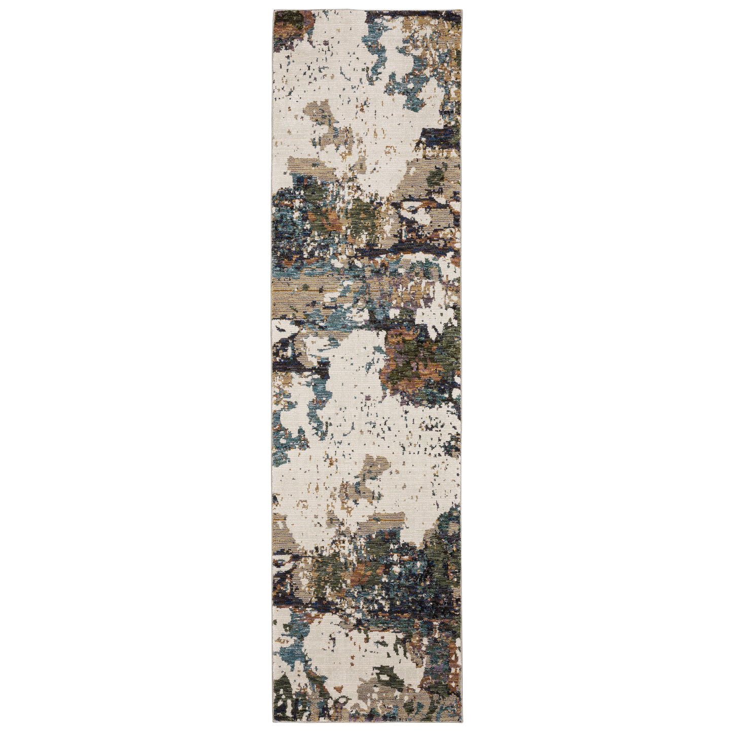 Evolution 0981A Ivory Abstract Rug
