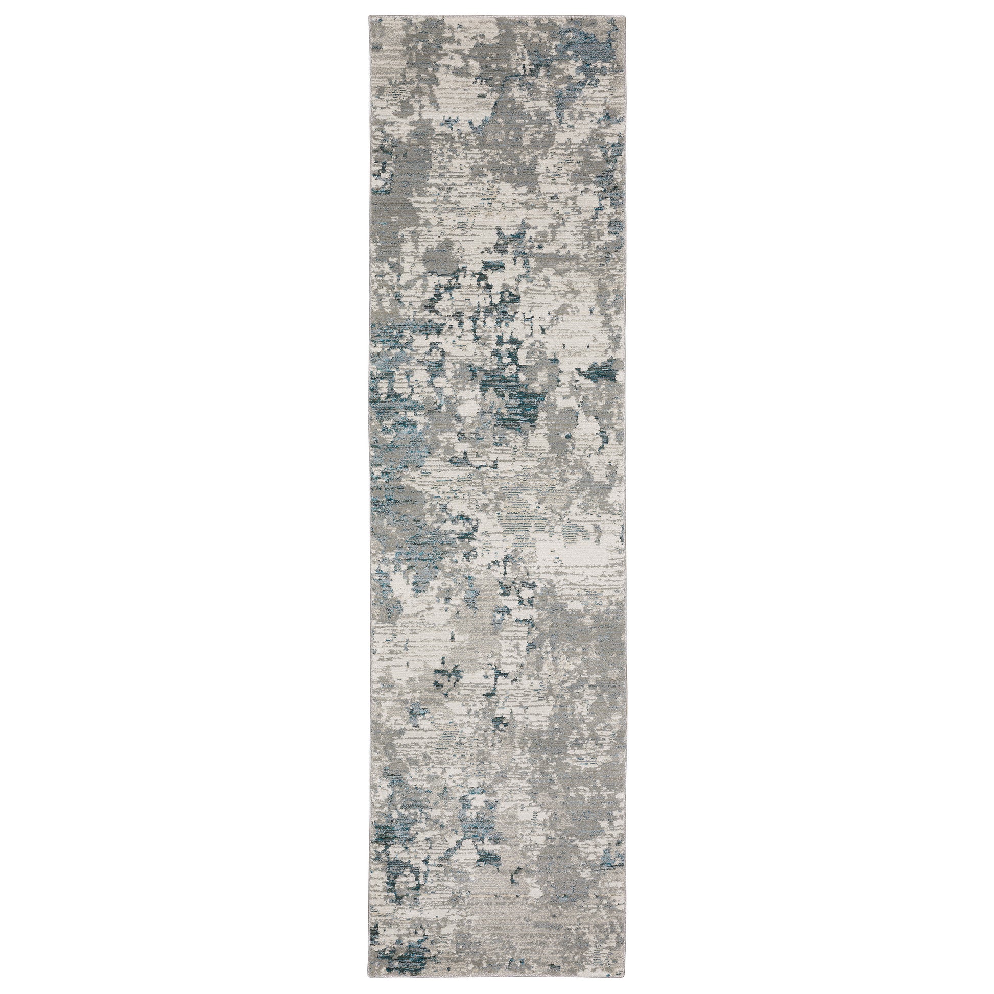 Evolution 0984D Grey Abstract Rug