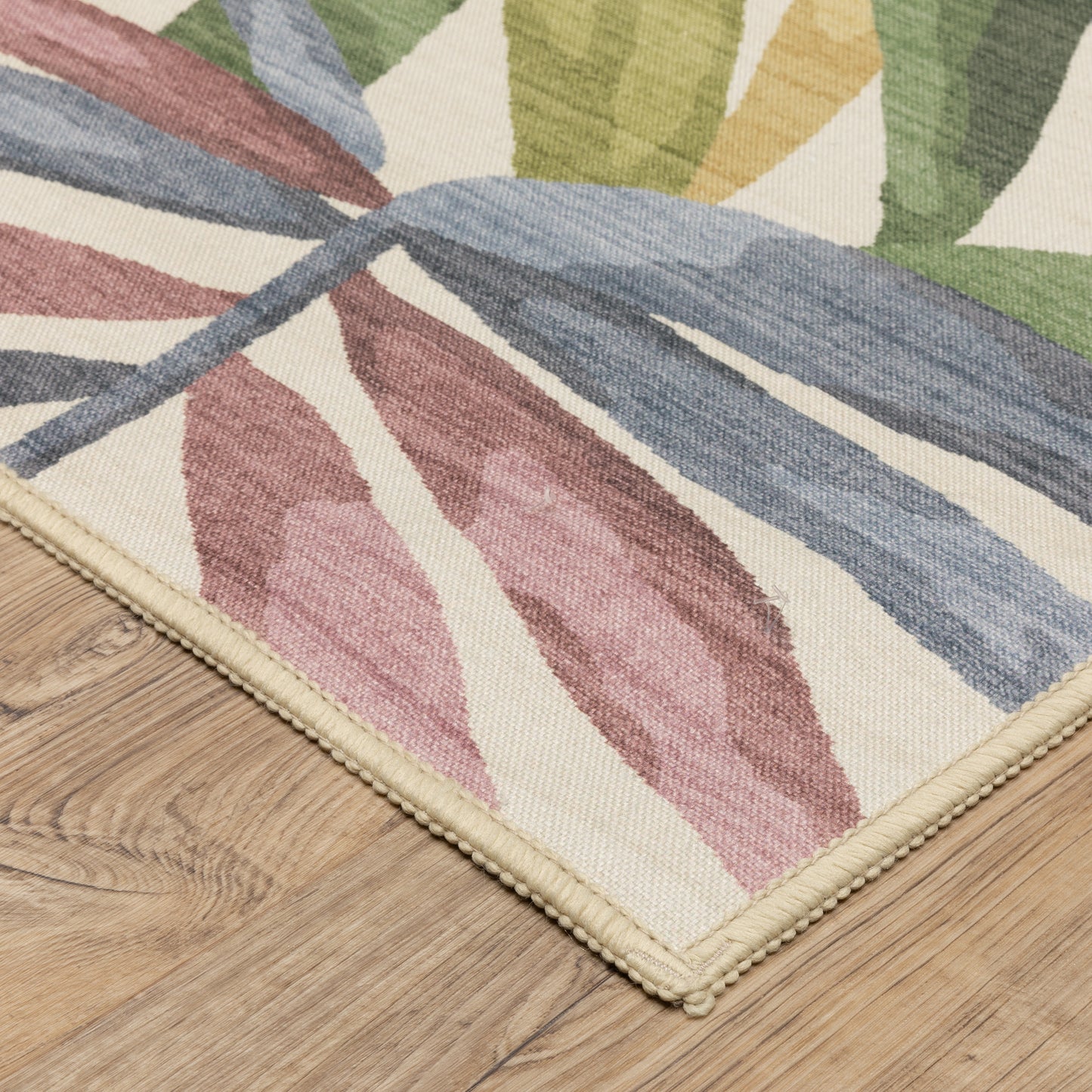 Fiji FIJ03 Beige Botanical Rug