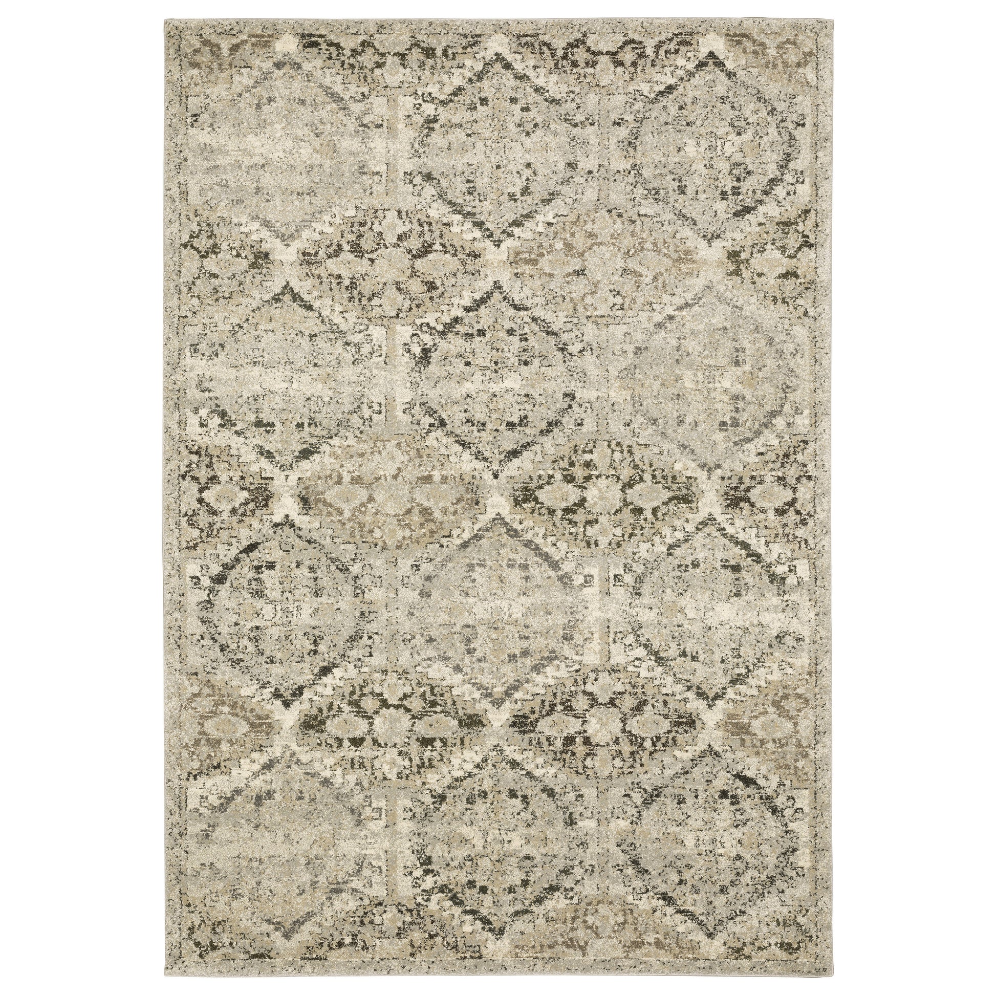 Florence 270H6 Ivory Distressed Rug