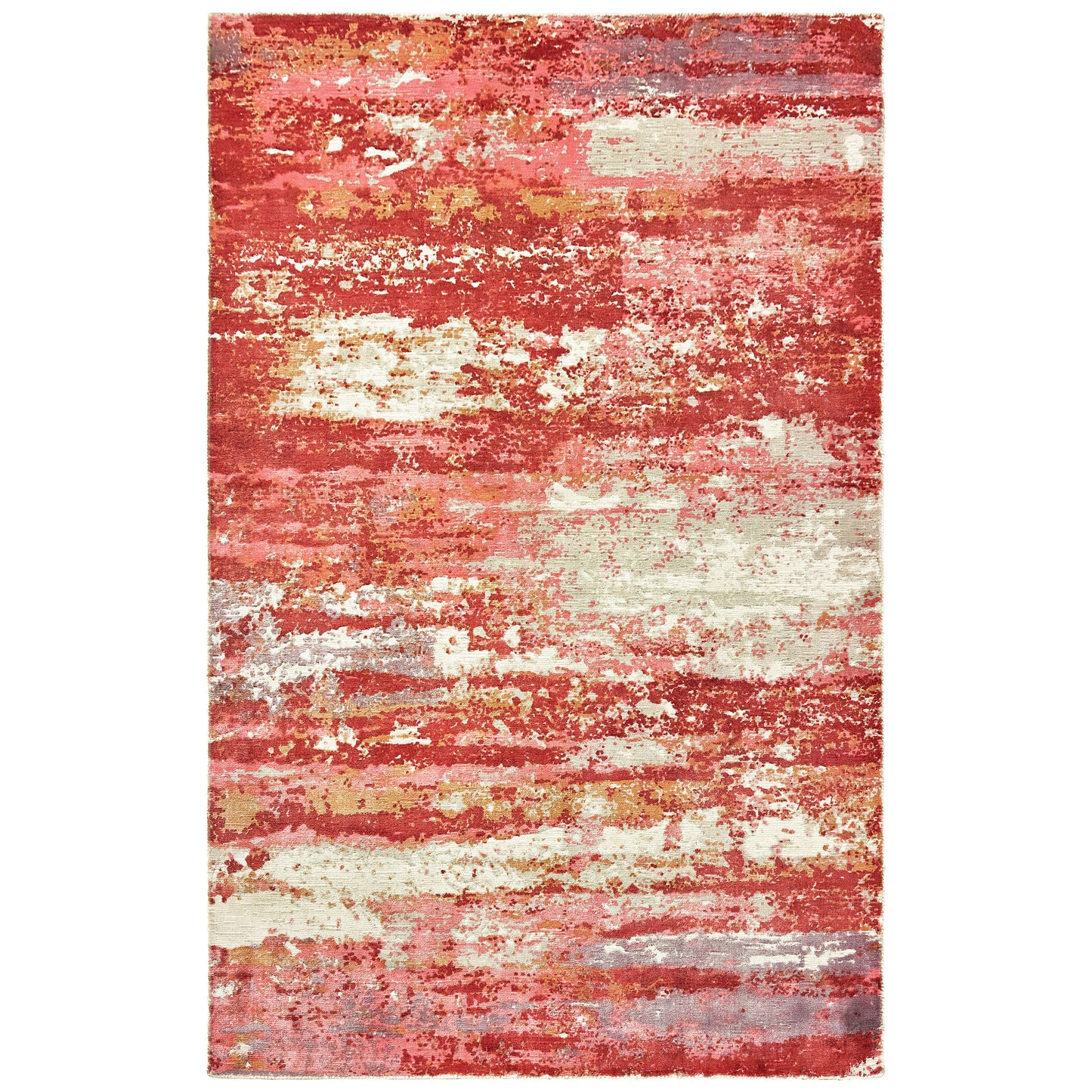 Formations 70004 Pink Distressed Rug