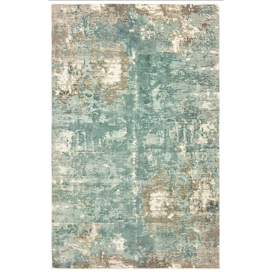 Formations 70005 Blue Distressed Rug
