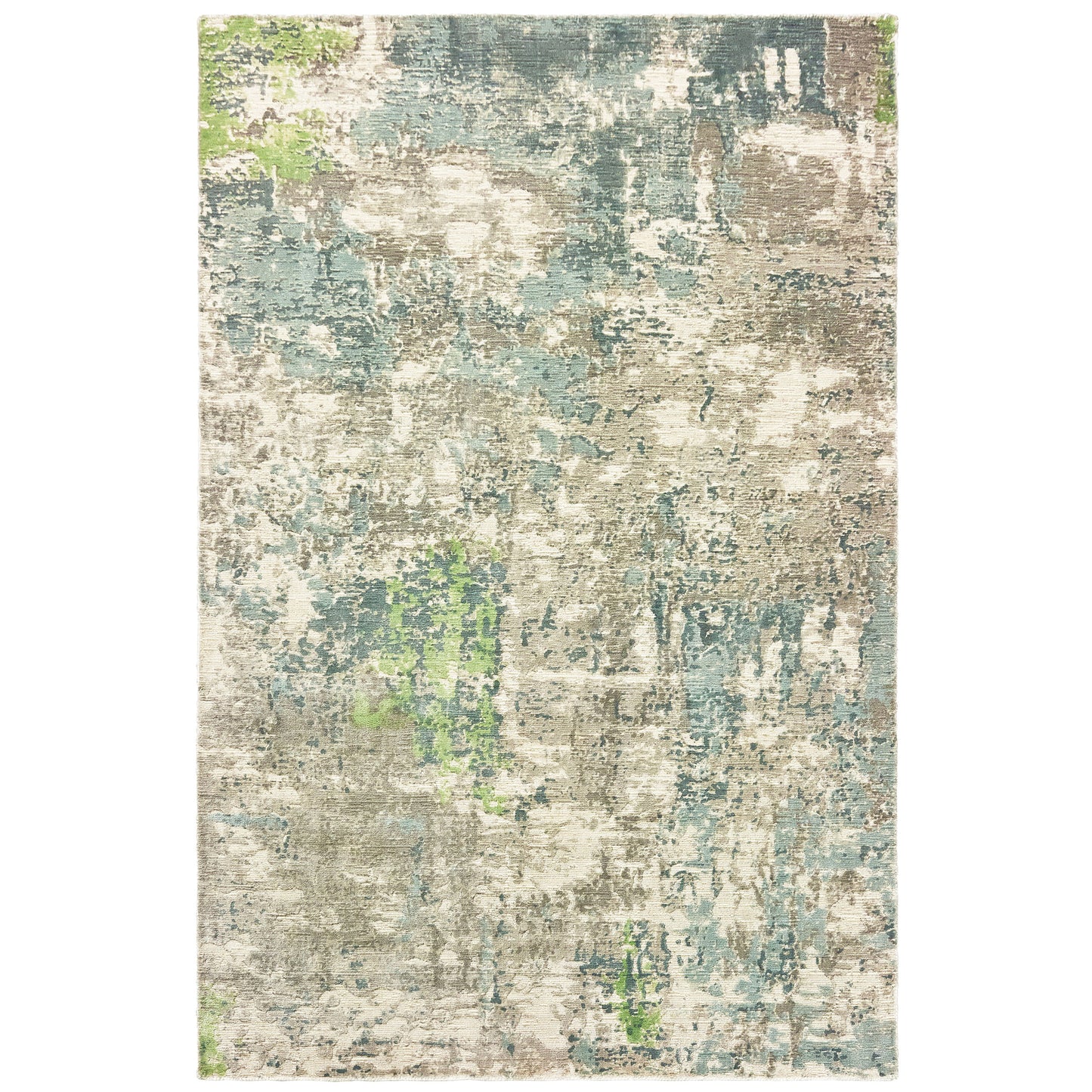 Formations 70007 Blue Distressed Rug