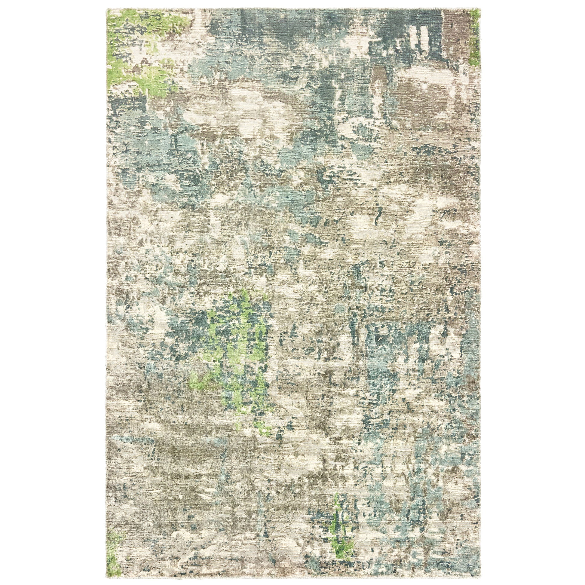 Formations 70007 Blue Distressed Rug