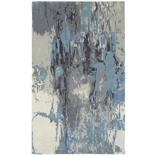 Galaxy 21906 Blue Abstract Rug