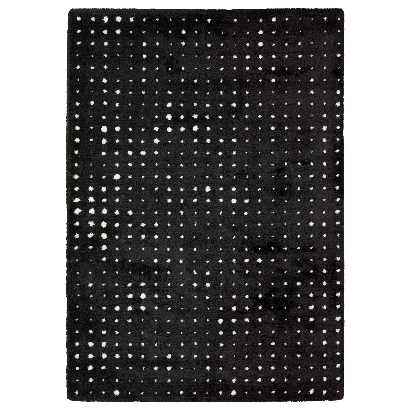 Galileo GAL04 Black Circles Rug