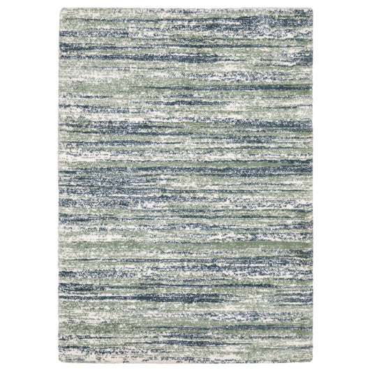 Galileo GAL06 Blue Distressed Rug