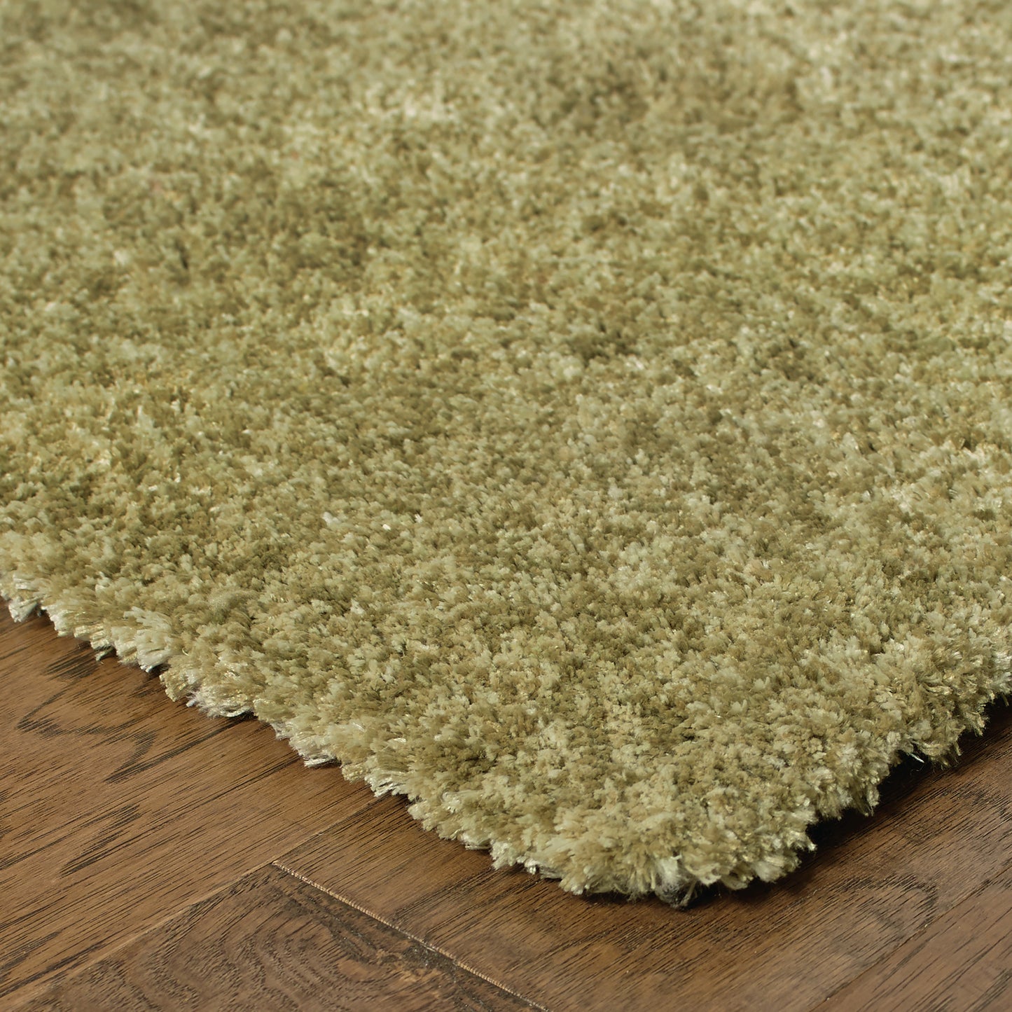 Heavenly 73403 Green Shag Rug