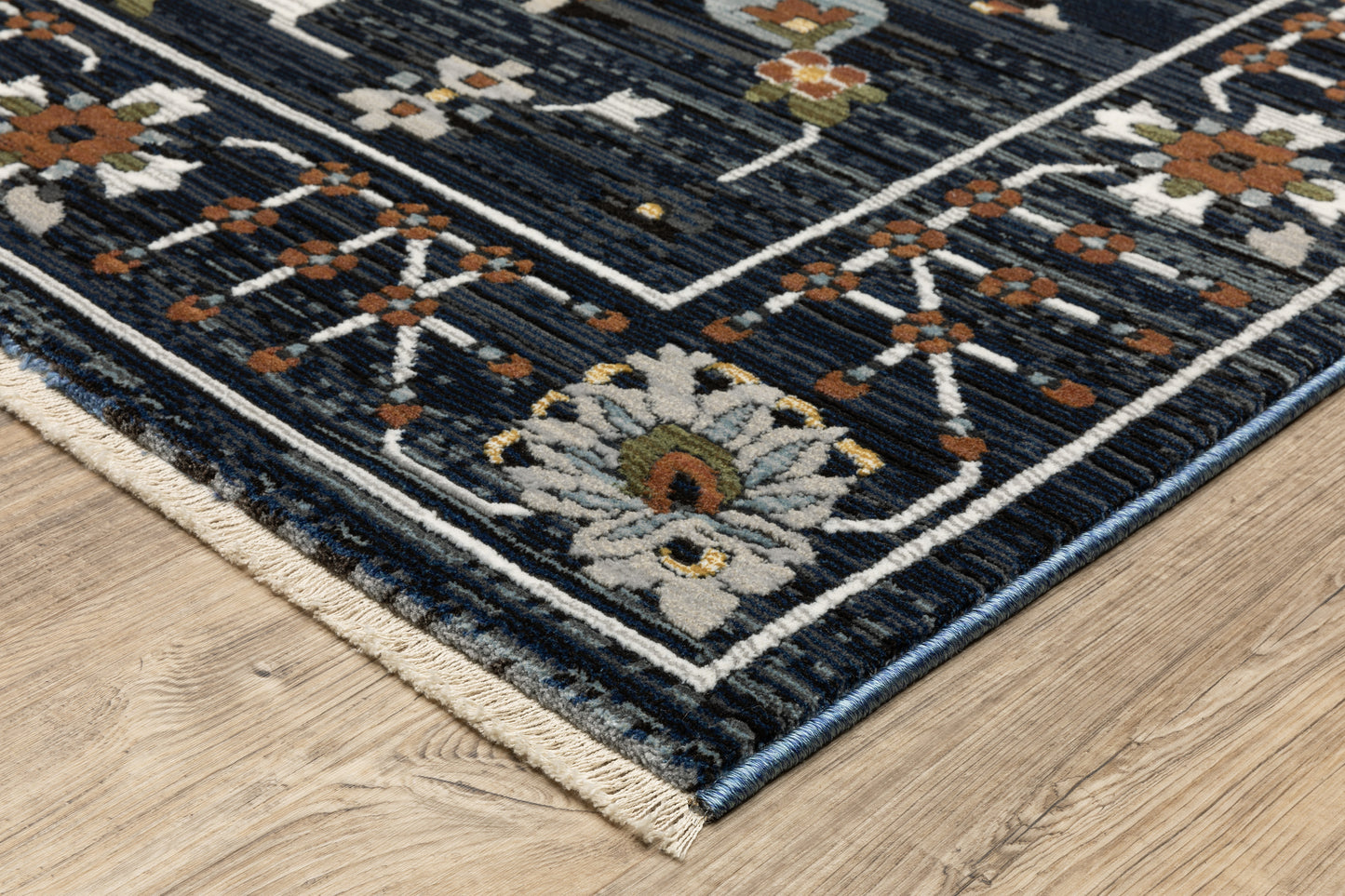 Keira KEI08 Blue Oriental Rug