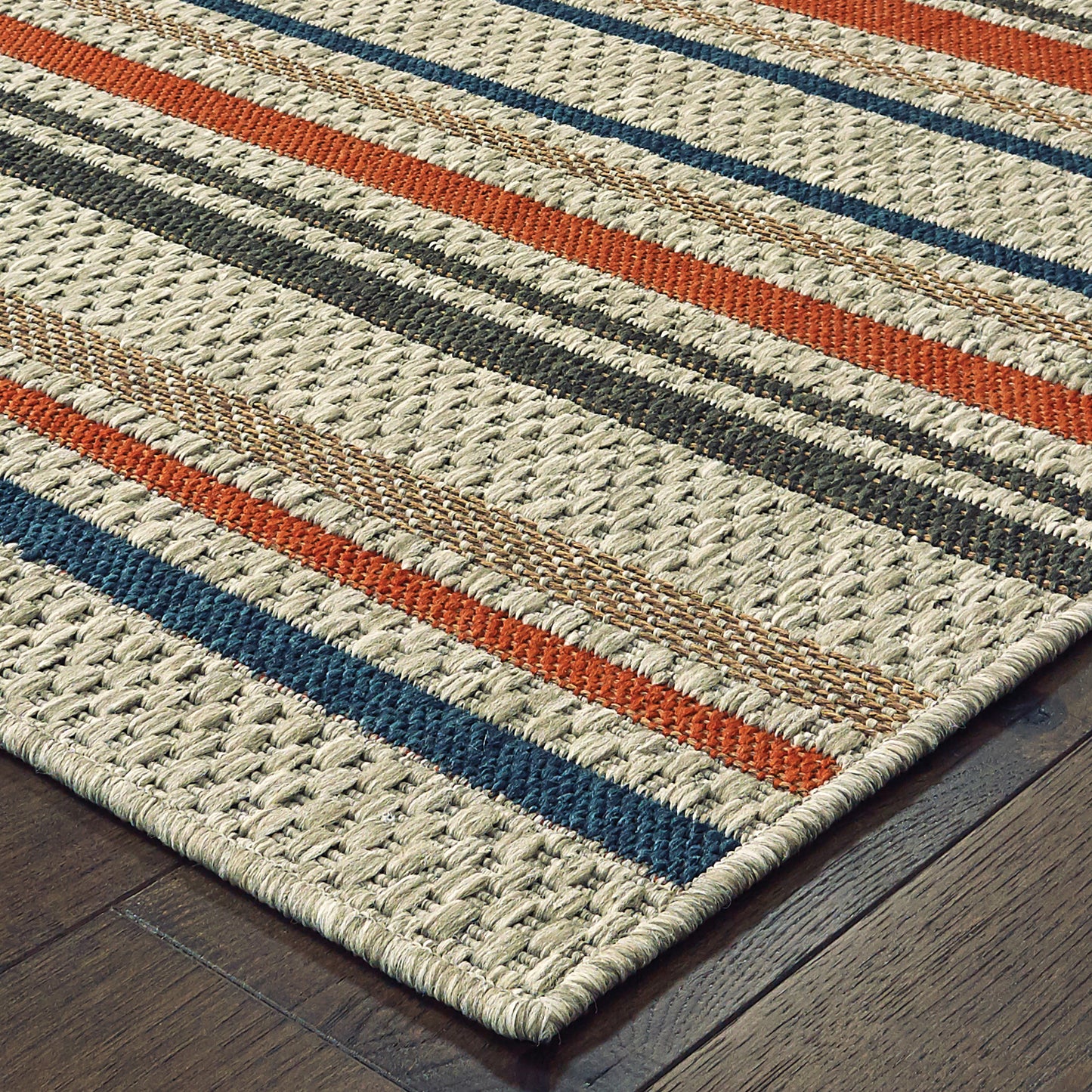 Latitude 602W3 Grey Outdoor Rug