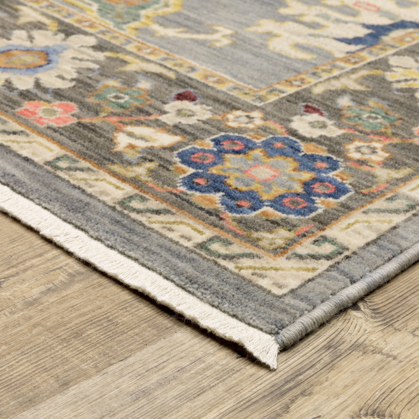 Lucca 846D1 Blue Oriental Rug