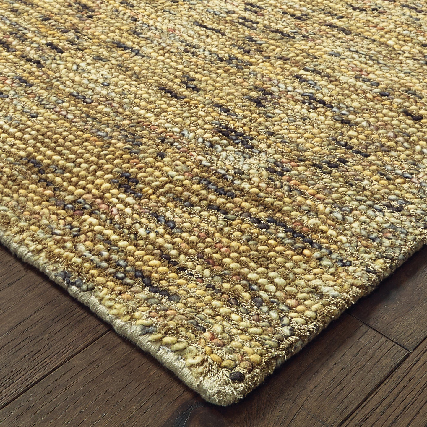Lucent 45906 Gold Solid Rug