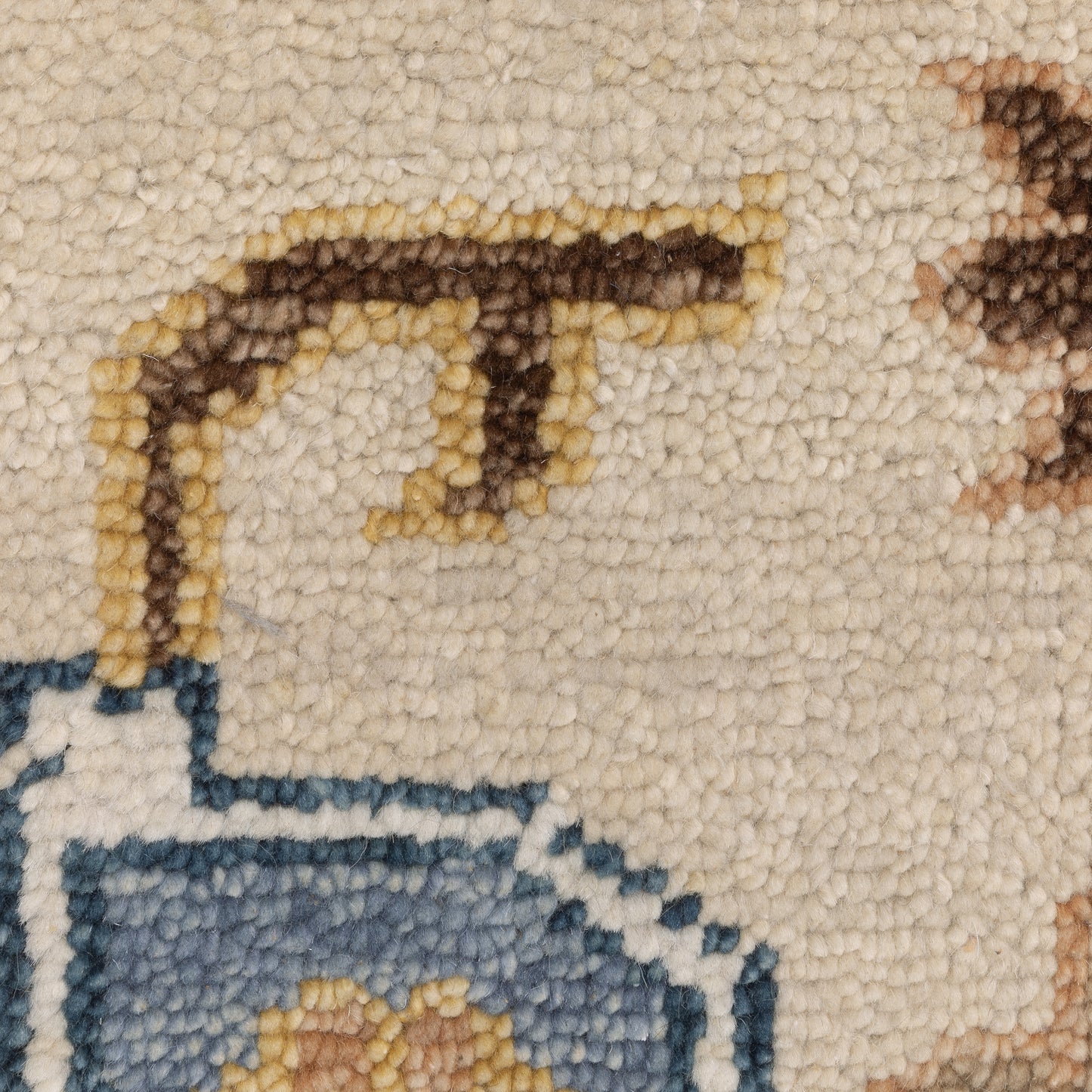 Majorca Oriental Ivory/ Multi Floral Loop Pile Rug