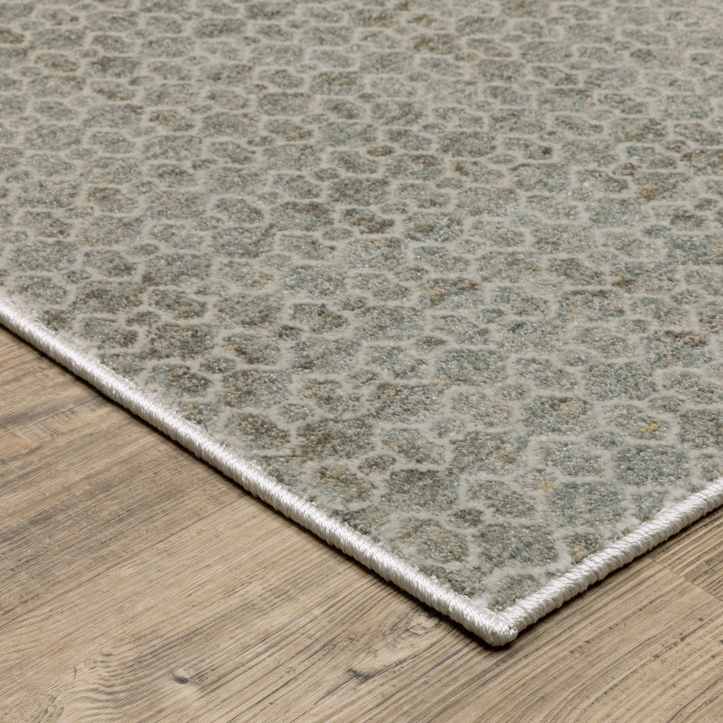 Mallory MAL04 Grey Distressed Rug