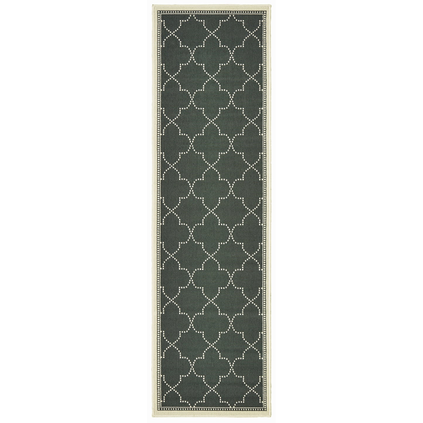 Marina 6025L Grey Lattice Rug