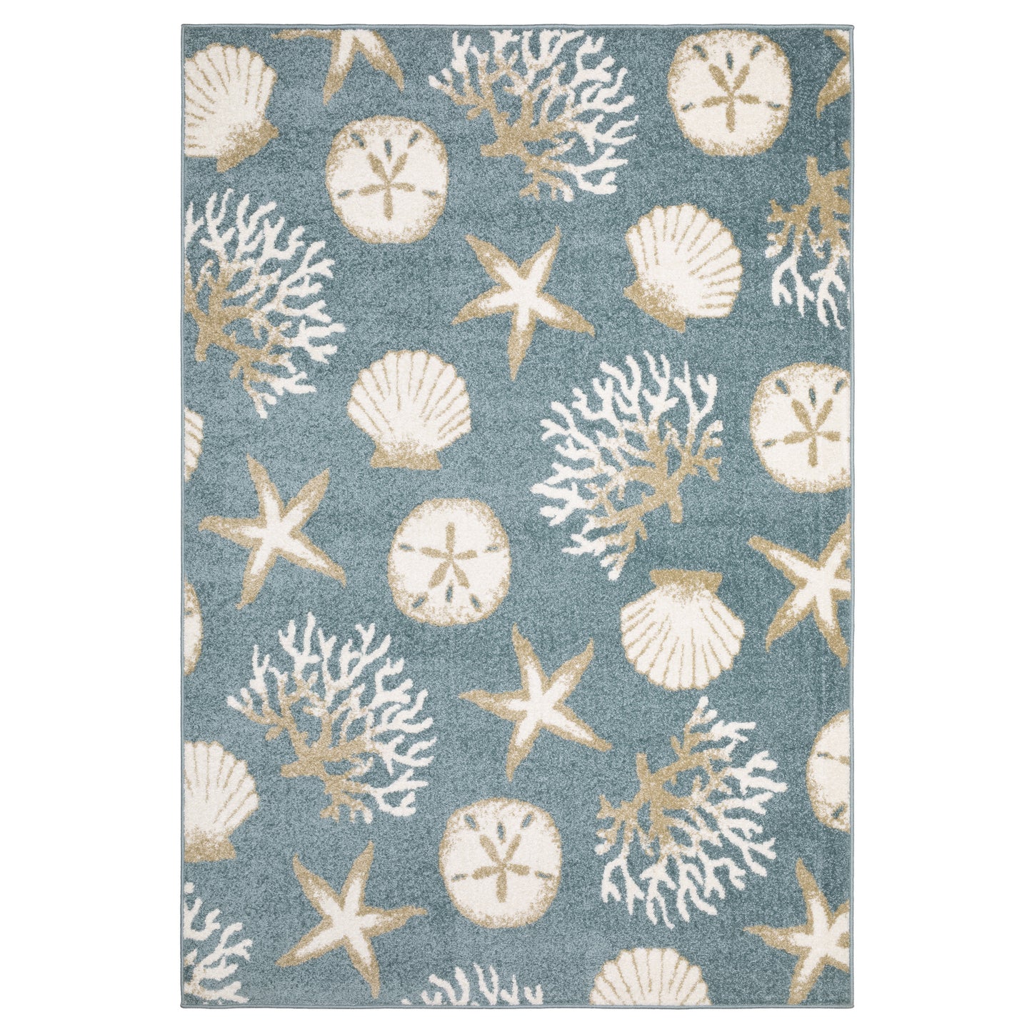 Quinn QUI01 Blue Novelty Rug