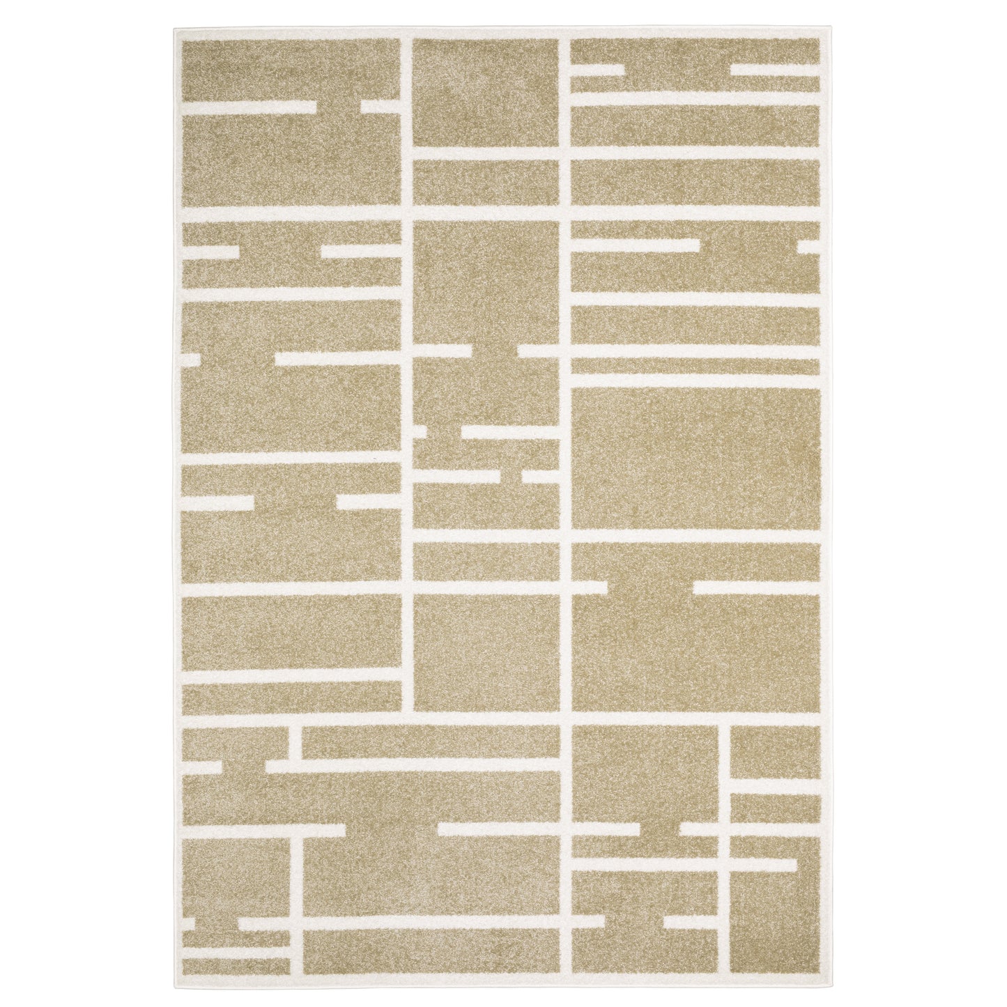 Quinn QUI04 Beige Geometric Rug