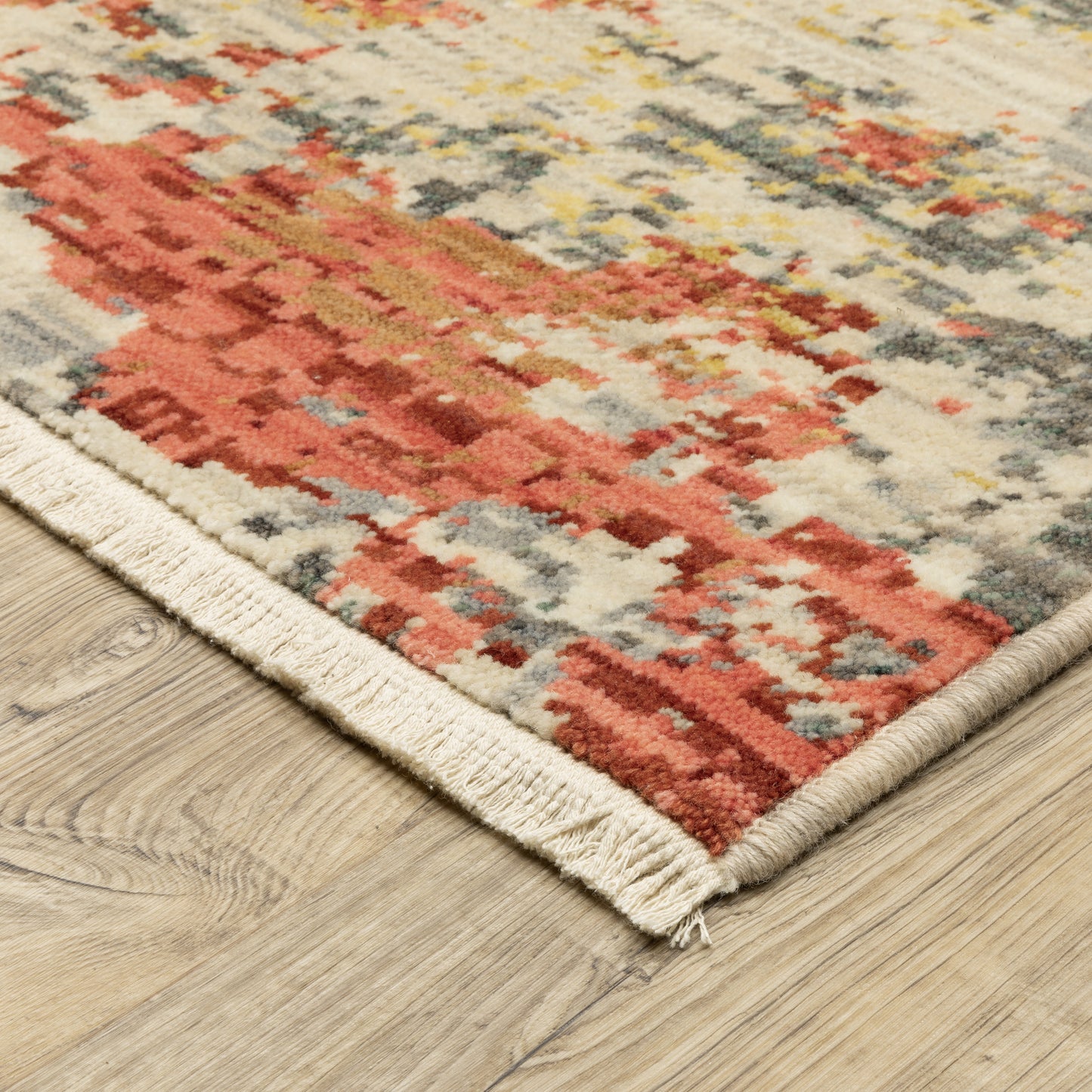 Soleri SOL10 Beige Abstract Rug