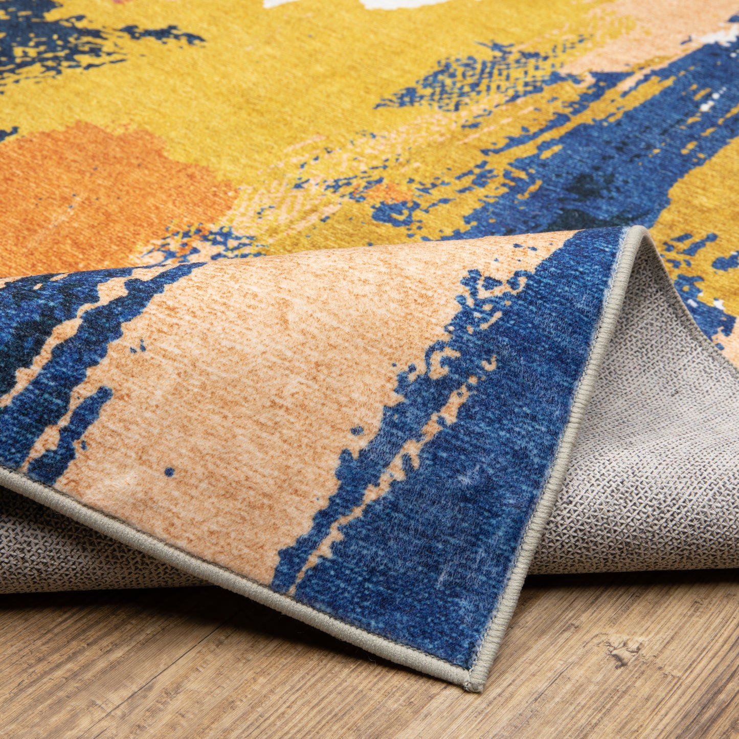 Sumter Abstract Multi/ Multi Flat Weave Rug