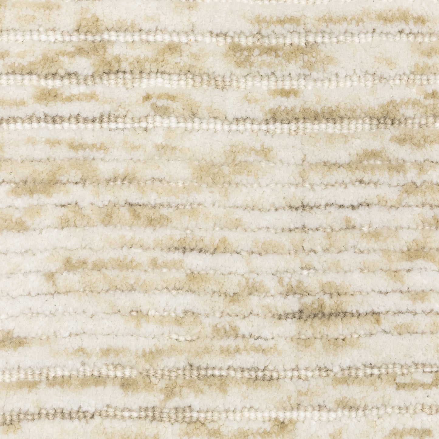 Thatcher Stripe Beige/ Beige Geometric Mixed Pile Rug