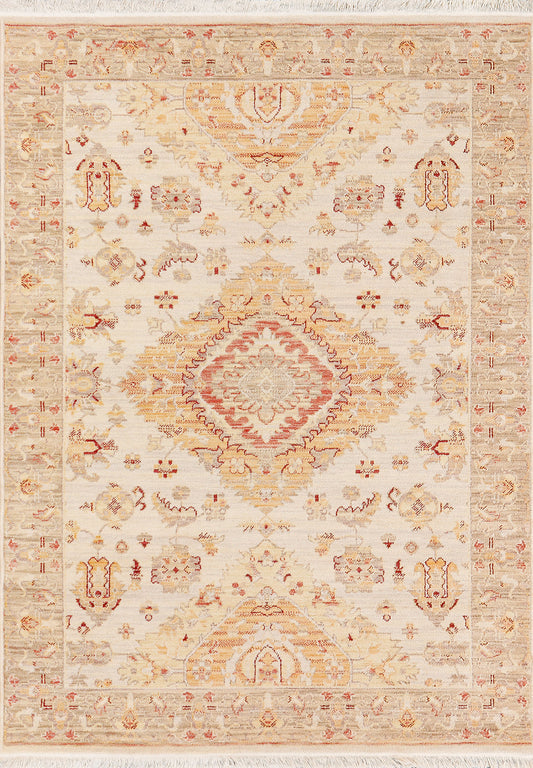 WADE 18602 Taupe/Rust/Multi