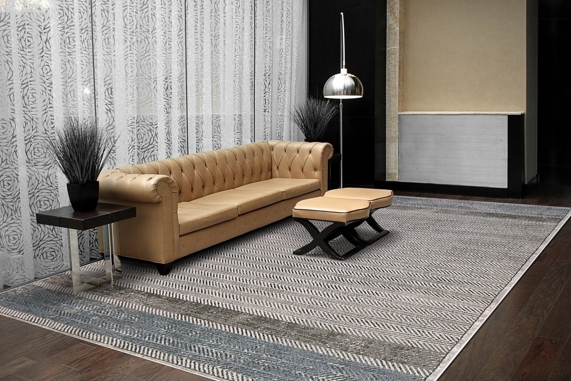 HARLOW 4809 Grey/Blue – room