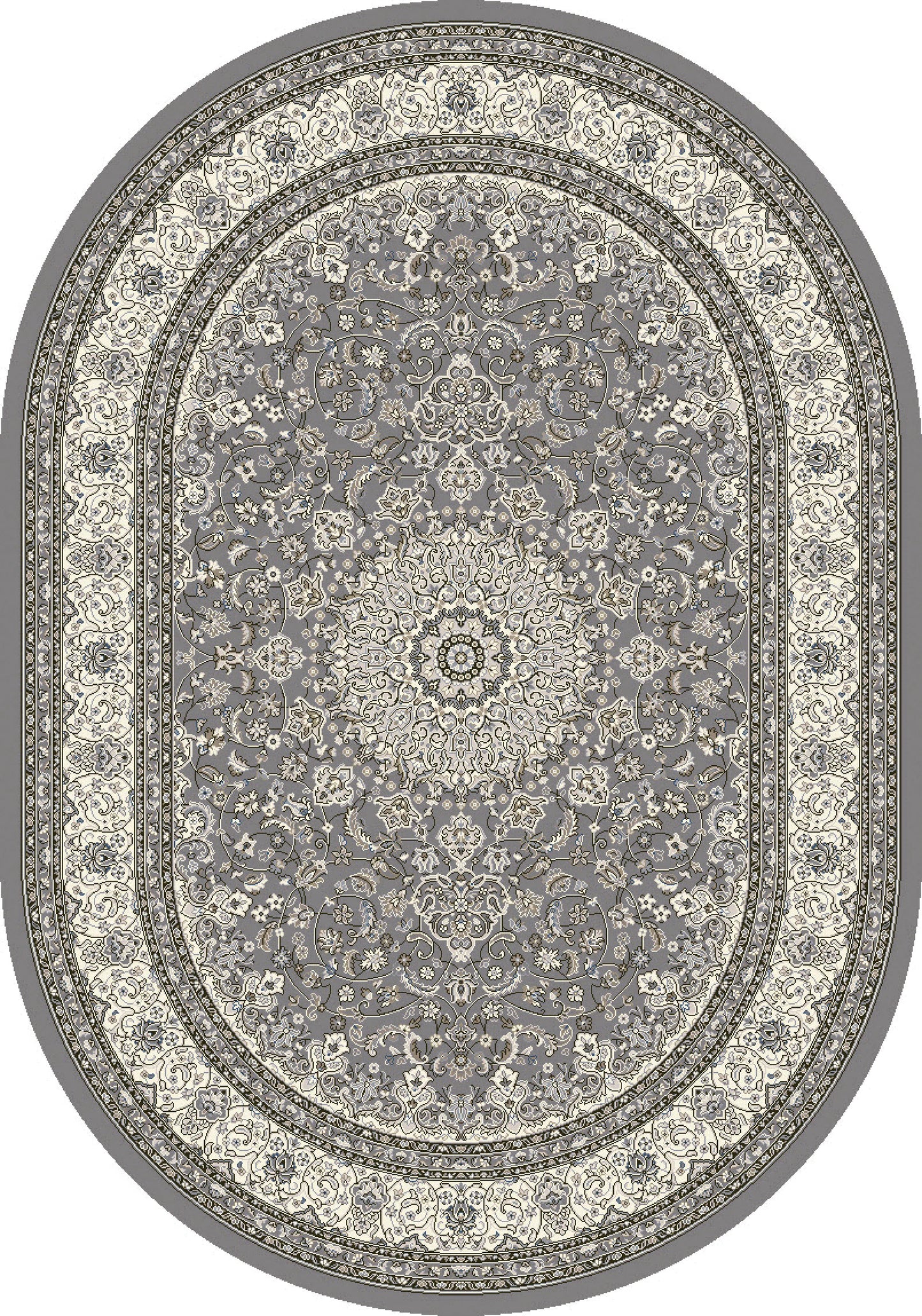 ANCIENT GARDEN 57119 GREY/CREAM