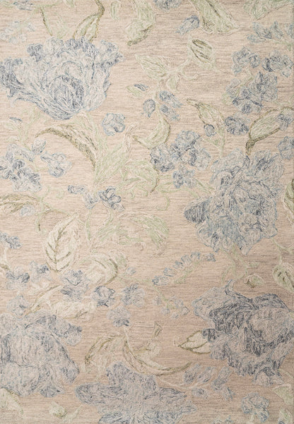 DAISY 9096 Beige/Sage/Blue