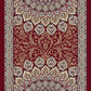 Ancient Garden Traditional Red Classic Low Pile Rug
