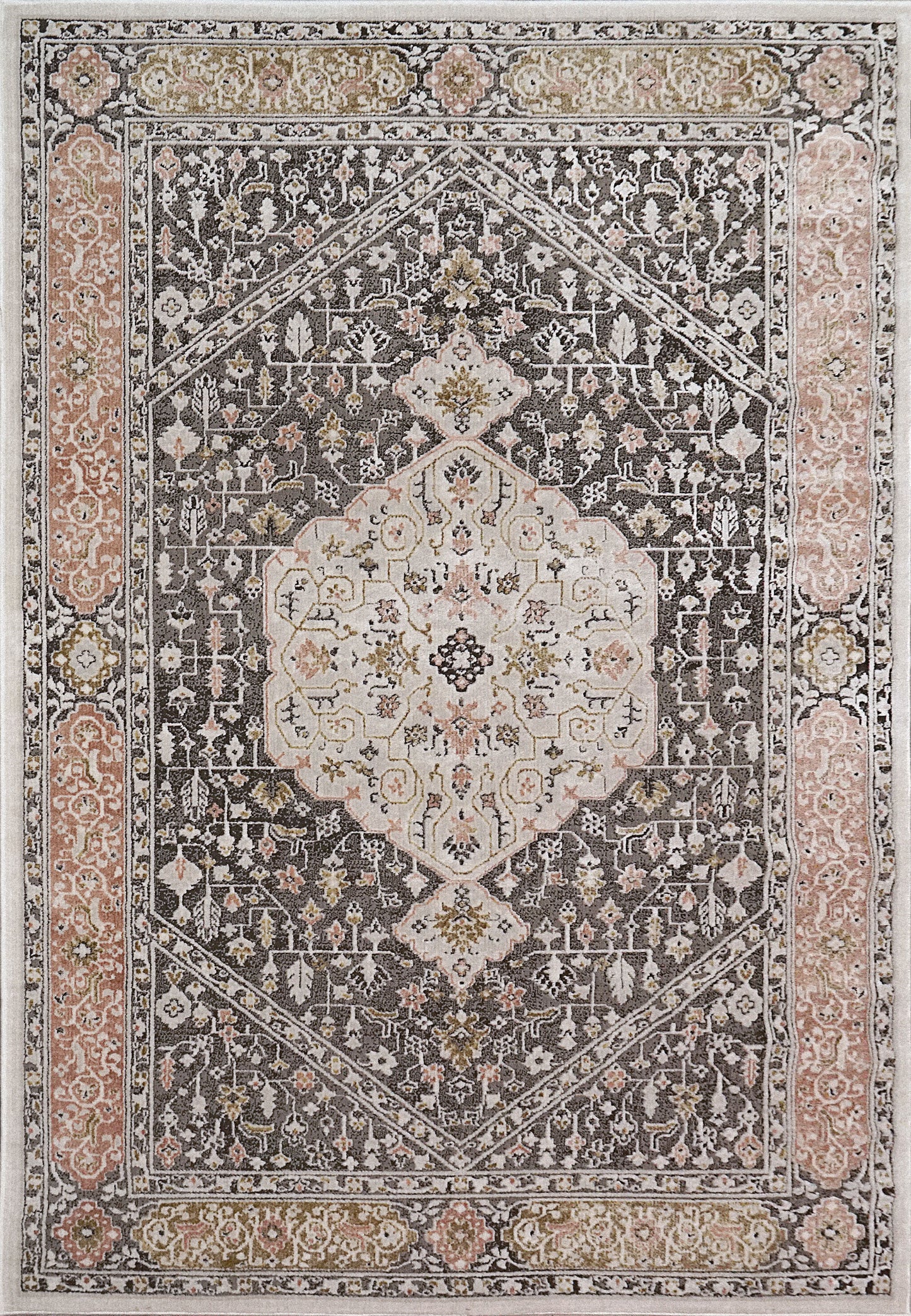 Harlow Traditional Multi Oriental Low Pile Rug