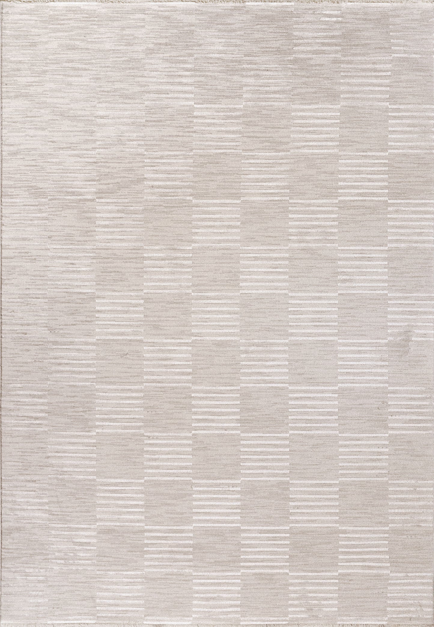Mesa Modern Cream/Beige Geometric Low Pile Rug