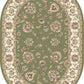 ANCIENT GARDEN 57365 GREEN/IVORY